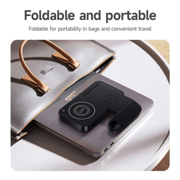 hoco. DWQ01 4 in 1 Wireless Charging Stand - Black