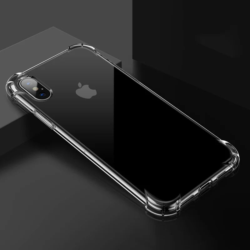 IPhone 11 Pro Max 6.5 Clear TPU Jelly Case with Reinforced Edge