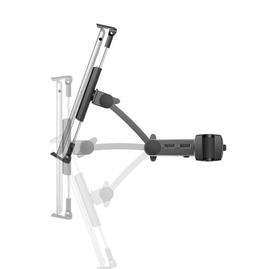 Cygnett 48W USB-C CarGo III Pro Adjustable Car Tablet Mount with Multiple USB Ports - Black