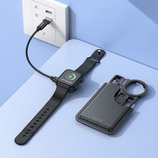 hoco. CW58 Multifunctional iWatch Wireless Charger - Black