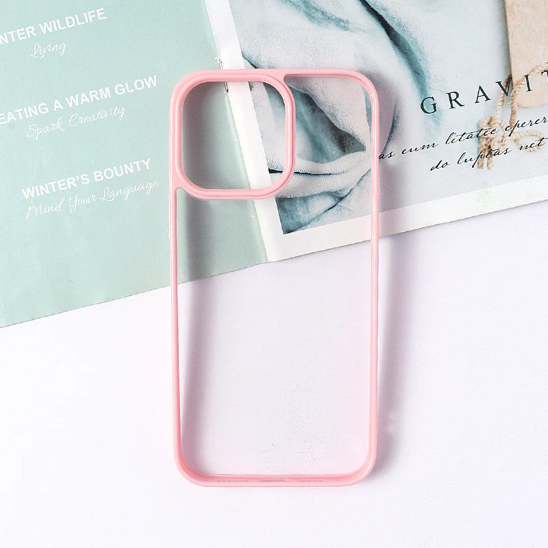 iPhone 13 Pro 6.1 Silicone Colorful Clear Case
