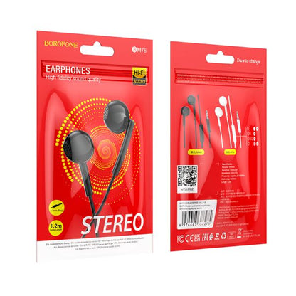 BOROFONE BM76 Ocean Universal Earphones with Microphone
