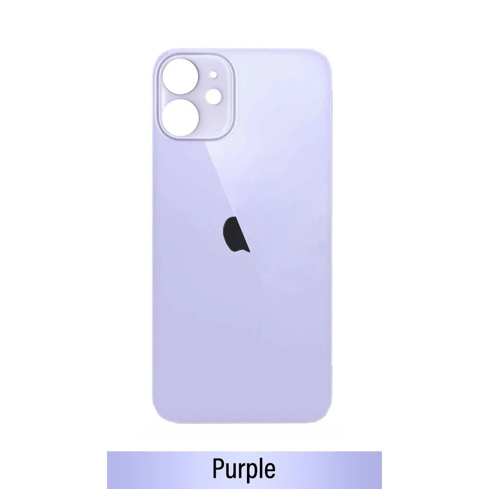 [Smart Plus] Rear Glass Replacement for iPhone 12 (Camera Frame Assembly by Factory)