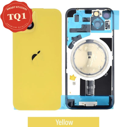 Rear Cover Glass for iPhone 14 (with Camera Lens Glass and Wireless Charging Magnet)