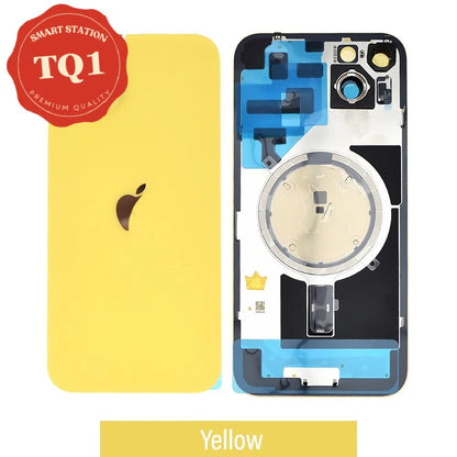 Rear Cover Glass for iPhone 14 Plus (with Camera Lens Glass and Wireless Charging Magnet)