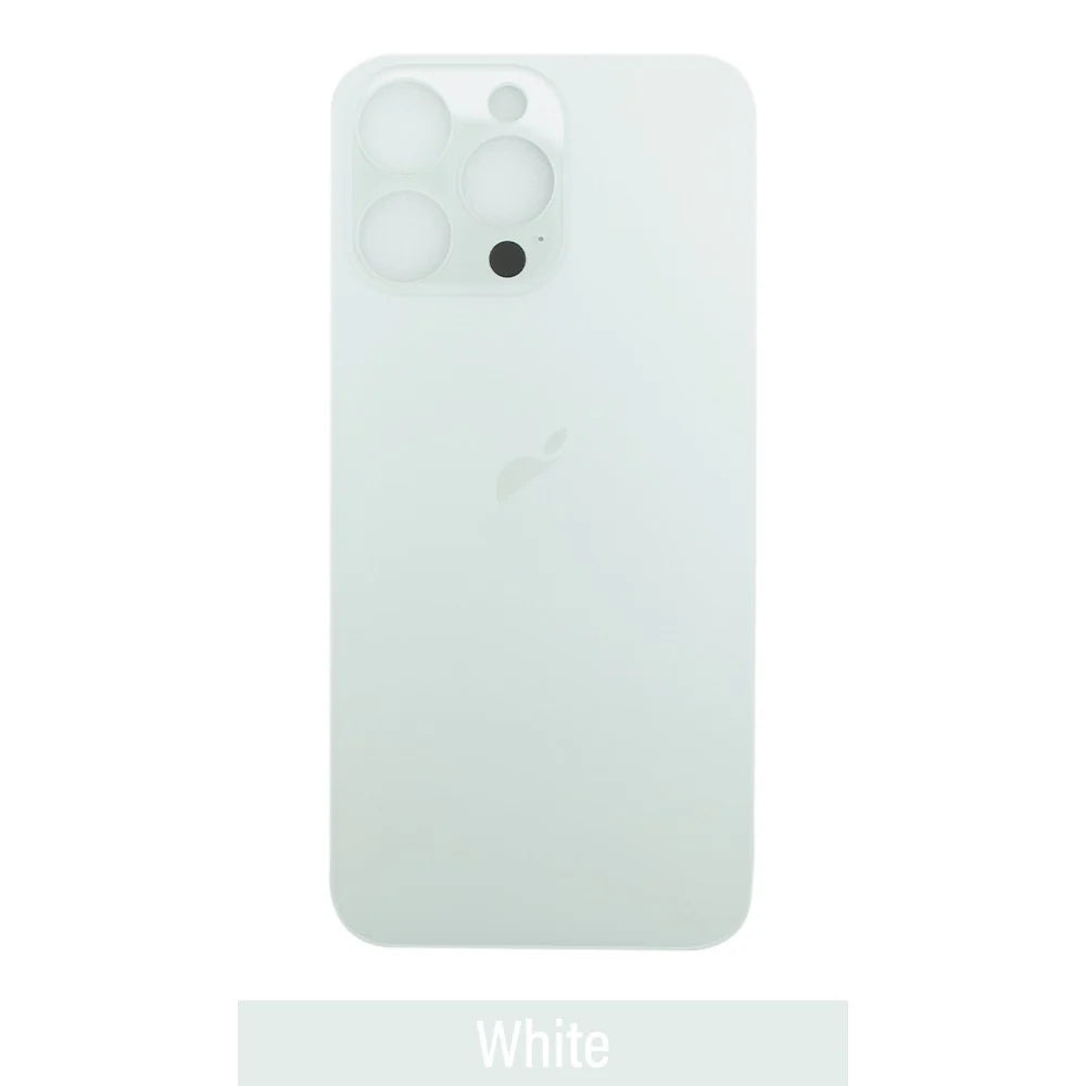 Rear Glass Replacement for iPhone 15 Pro (Camera Frame Aseembly by Factory)
