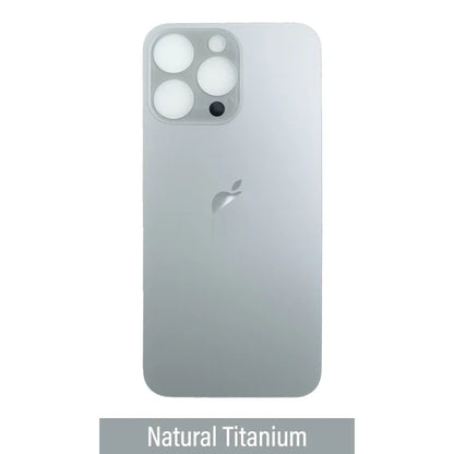 Rear Glass Replacement for iPhone 15 Pro Max (Camera Frame Aseembly by Factory)