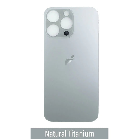 Rear Glass Replacement for iPhone 15 Pro (Camera Frame Aseembly by Factory)