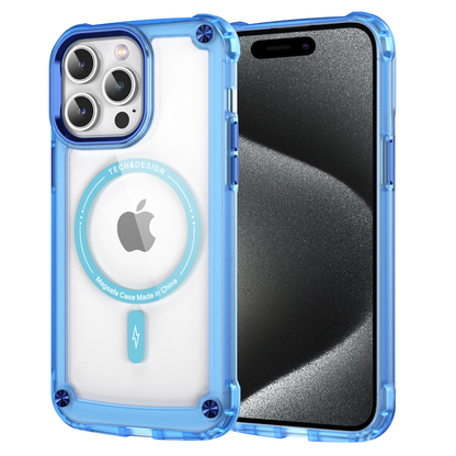 iPhone 15 6.1 Strong Transparent MagSafe Case