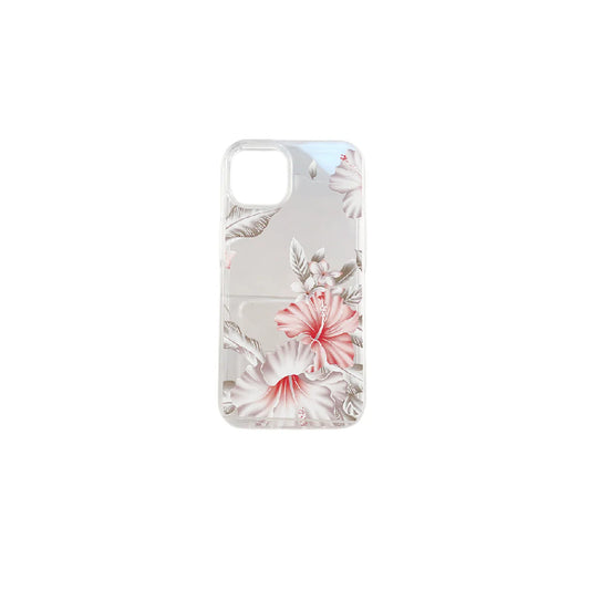 iPhone 14 Pro 6.1 Clear Flower Back Case