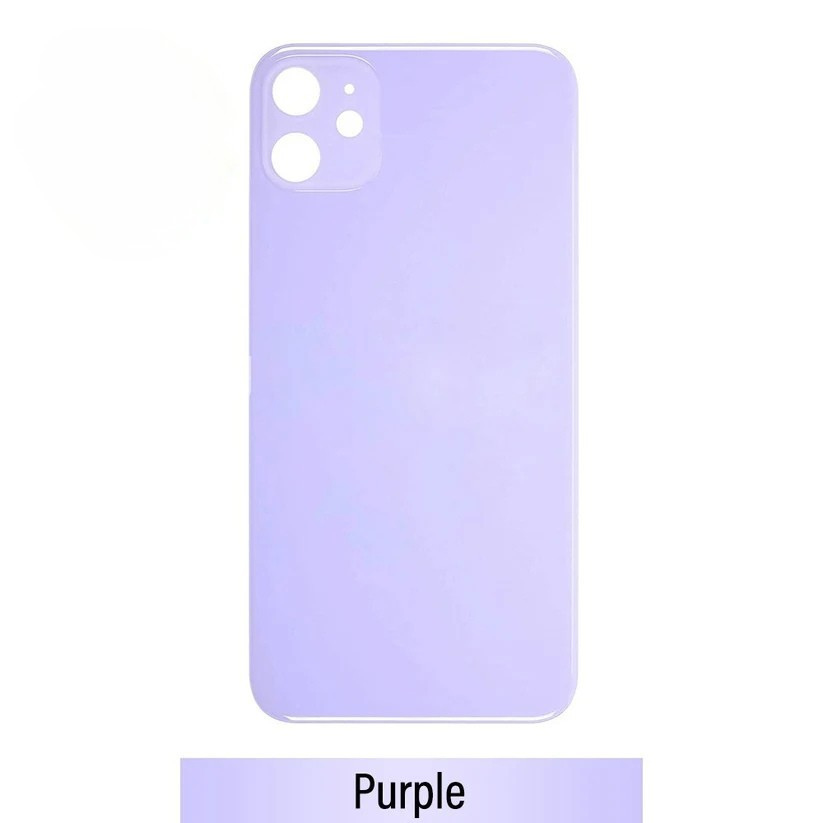 [Smart Plus] Rear Glass Replacement for iPhone 11 (Camera Frame Assembly by Factory)