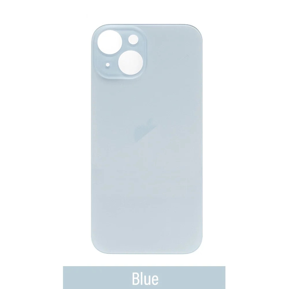 Rear Glass Replacement for iPhone 15 Plus (Camera Frame Aseembly by Factory)