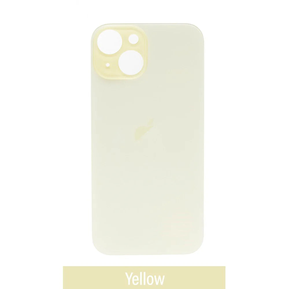 Rear Glass Replacement for iPhone 15 Plus (Camera Frame Aseembly by Factory)