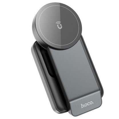 hoco. CQ3 15W Motorcycle Folding 3 in 1 Mag Fast Wireless Charger (MagSafe Compatible) - White