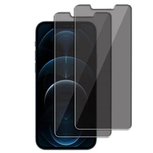 iPhone 13 6.1 Privacy Full Glue Glass Screen Protector ( 5 Pack )