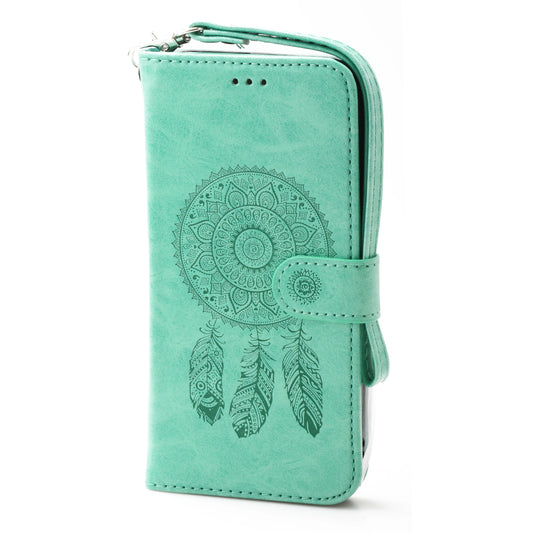 iPhone 13 6.1 Book Case Embossed Dreamcatcher