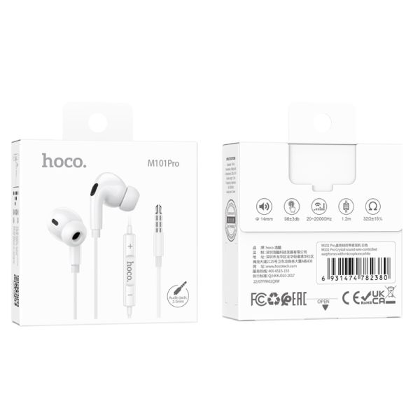 hoco. M101 Pro Crystal 3.5mm Handsfree
