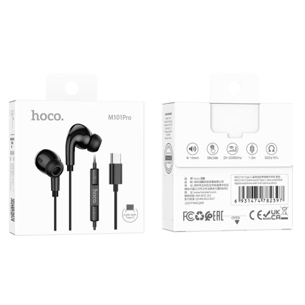 hoco. M101 Pro Crystal USB-C Handsfree