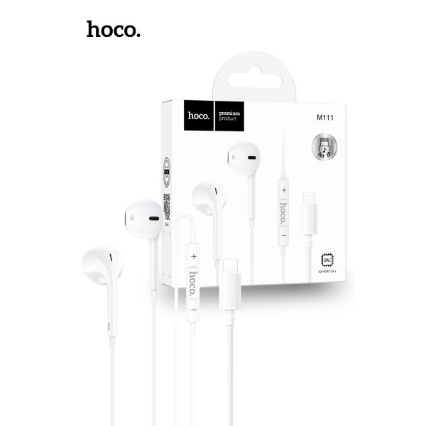hoco. M111 Plug And Play Primero Digital Lightning Handsfree