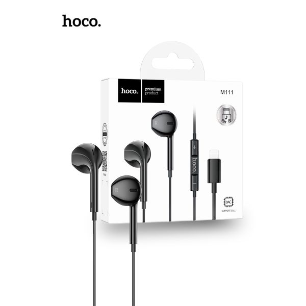hoco. M111 Plug And Play Primero Digital Lightning Handsfree