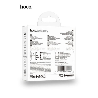 hoco. M111 Plug And Play Primero Digital Lightning Handsfree