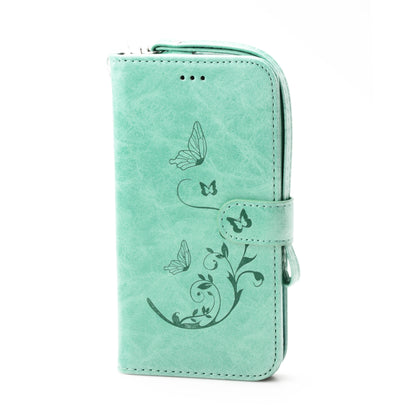 iPhone 11 Pro 5.8 Book Case Embossed Butterfly Flower