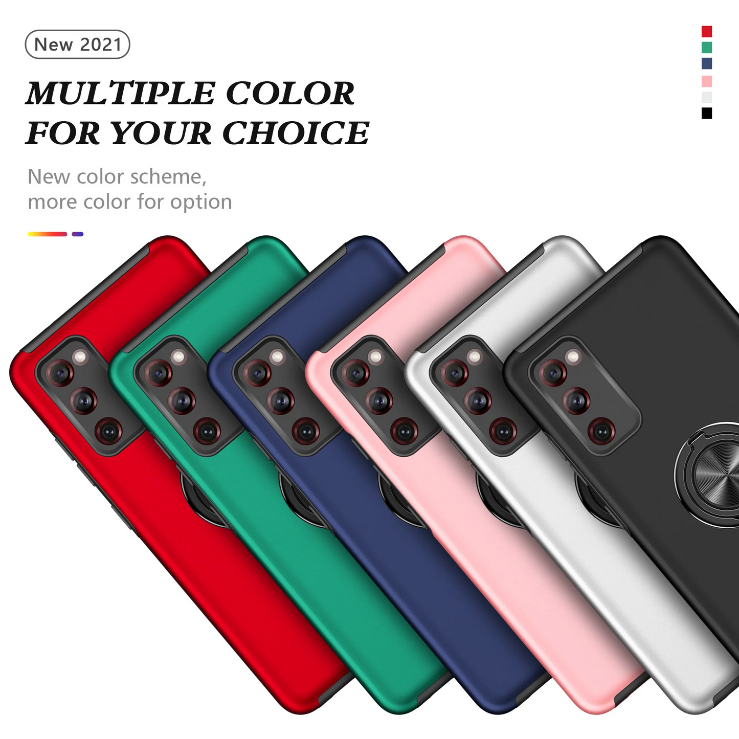 iPhone 12 6.1 Mag Ring Case With Kickstand