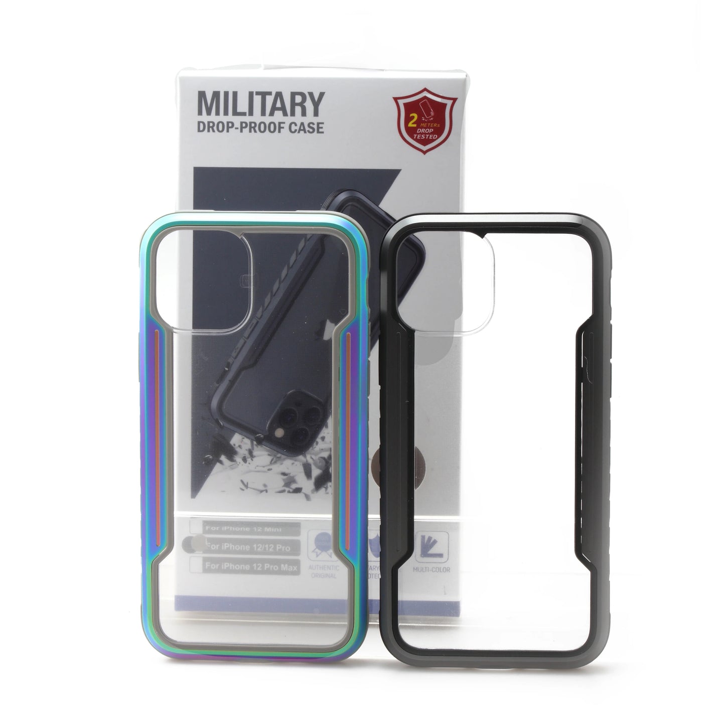 iPhone 12 Mini 5.4 Clear Iron Case