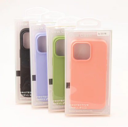 iPhone 12 6.1 Silicone Colorful Back Case