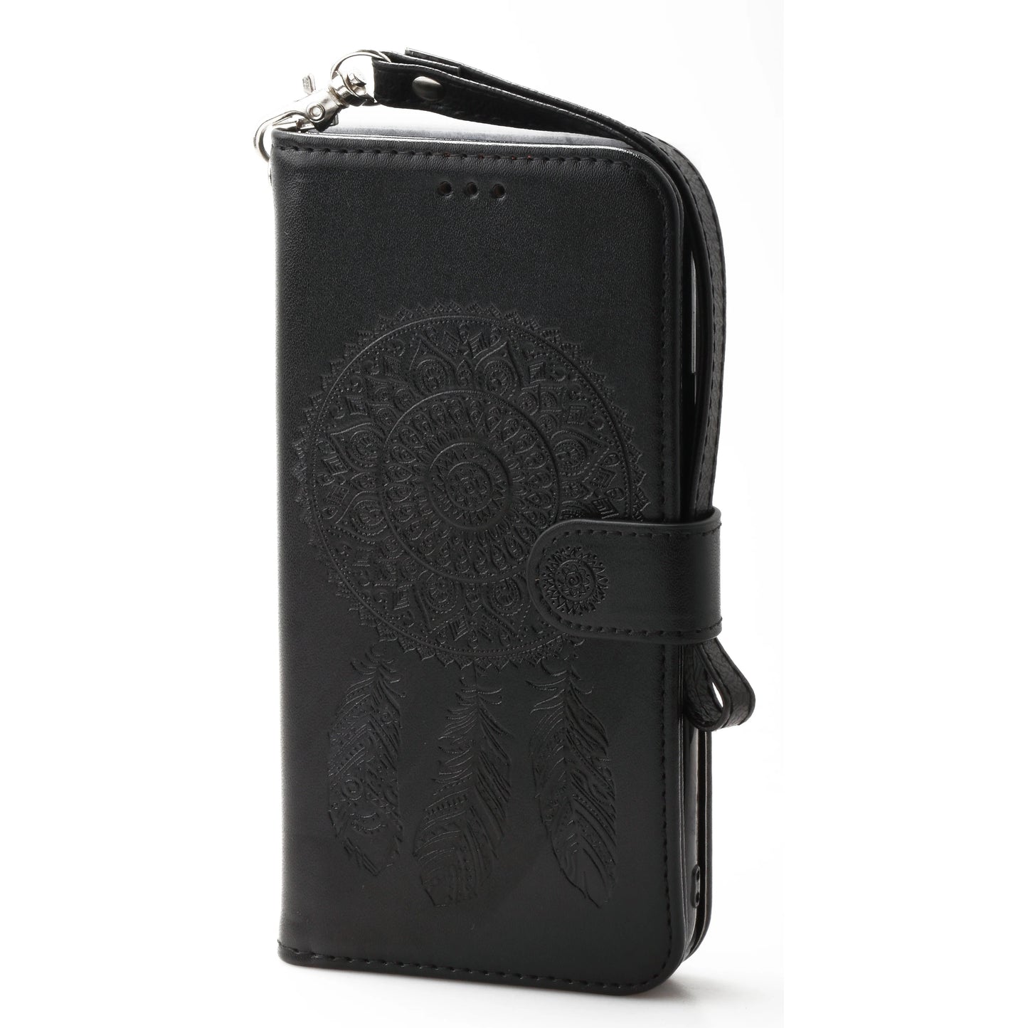 iPhone 12 Mini 5.4 Book Case Embossed Dreamcatcher