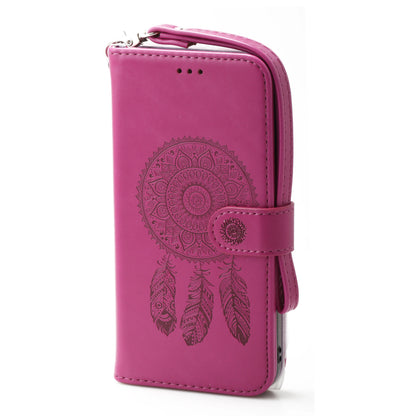 iPhone 12 Mini 5.4 Book Case Embossed Dreamcatcher