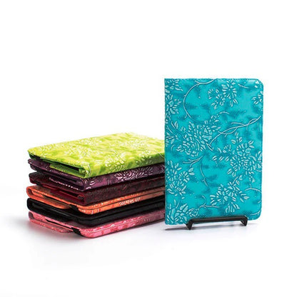 iPad Air 2 9.7 Book Case Rotating Embossed Flower