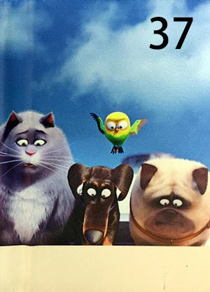 iPad Mini 4 Book Case Rotating Pattern Printed