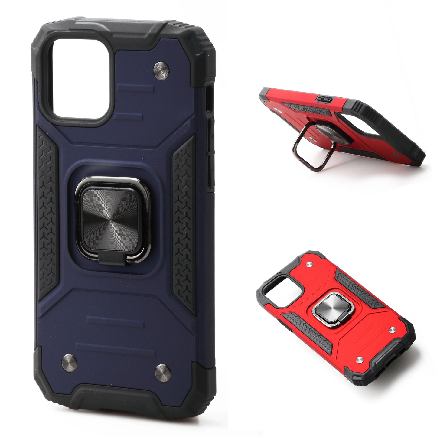 iPhone 13 Pro 6.1 Tough Super Cuirass Back Case ( Grip & Magnet )