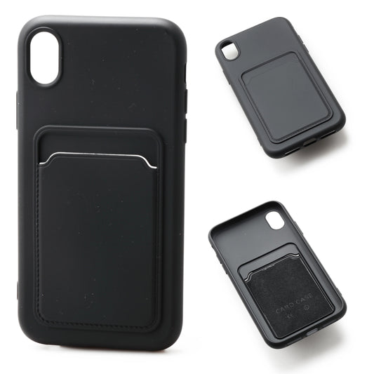 IPhone XR 6.1 Silicone TPU Card Slot Case