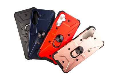 iPhone 15 Plus 6.7 Tough Super Cuirass Back Case ( Grip & Magnet )