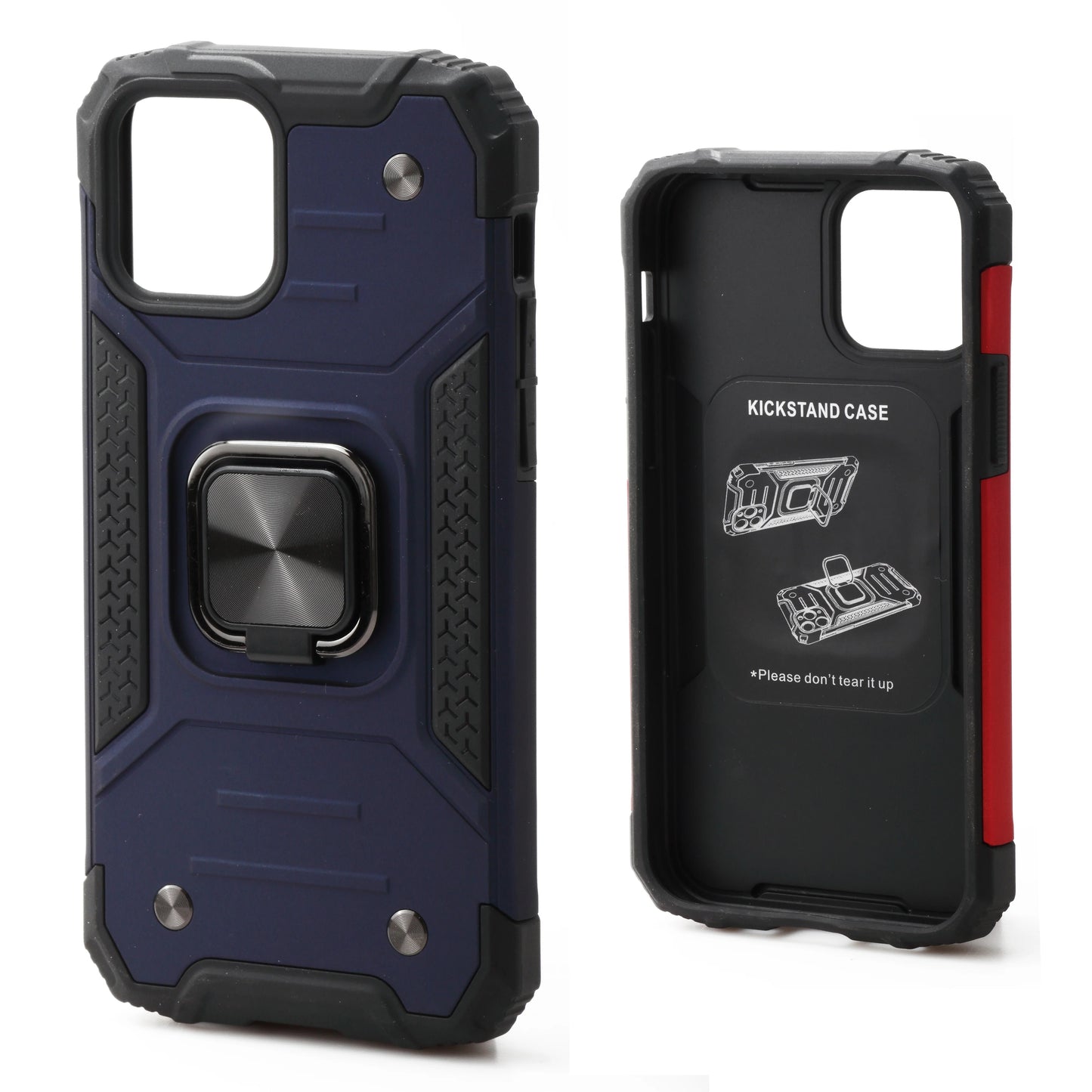 iPhone 13 Pro 6.1 Tough Super Cuirass Back Case ( Grip & Magnet )
