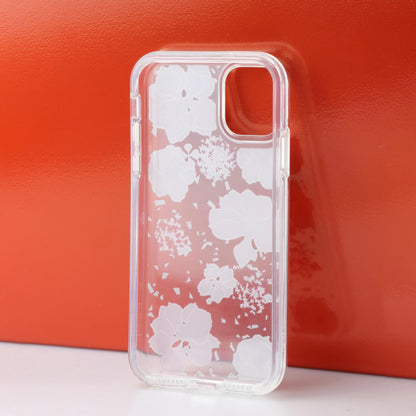 iPhone 13 Pro 6.1 Clear Flower Back Case