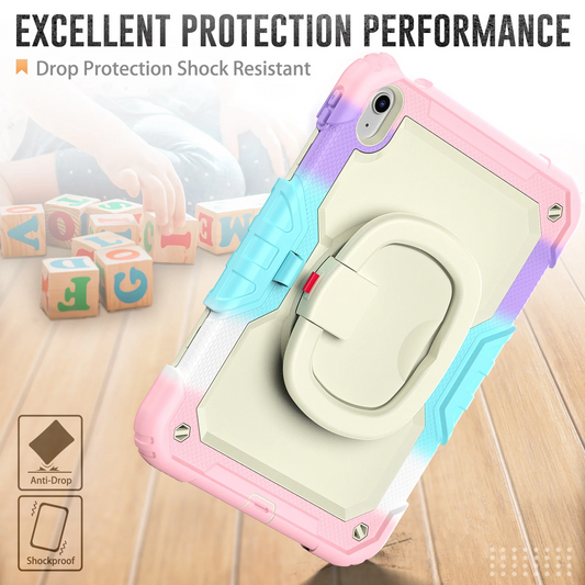 iPad Mini 6 Tough Guardian Robot Case (Colorful)