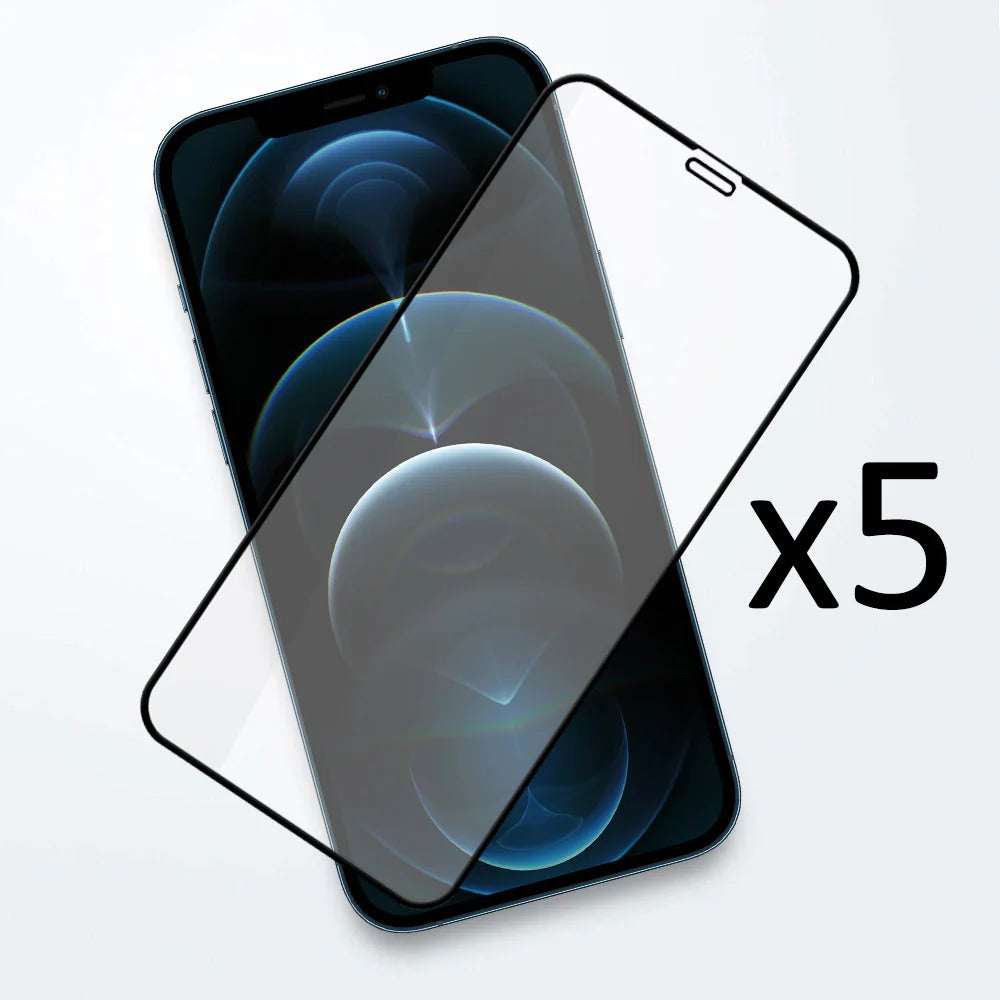 IPhone 11 Pro Max / Xs Max 6.5 Full Glue Glass Screen Protector ( 5 Pack )