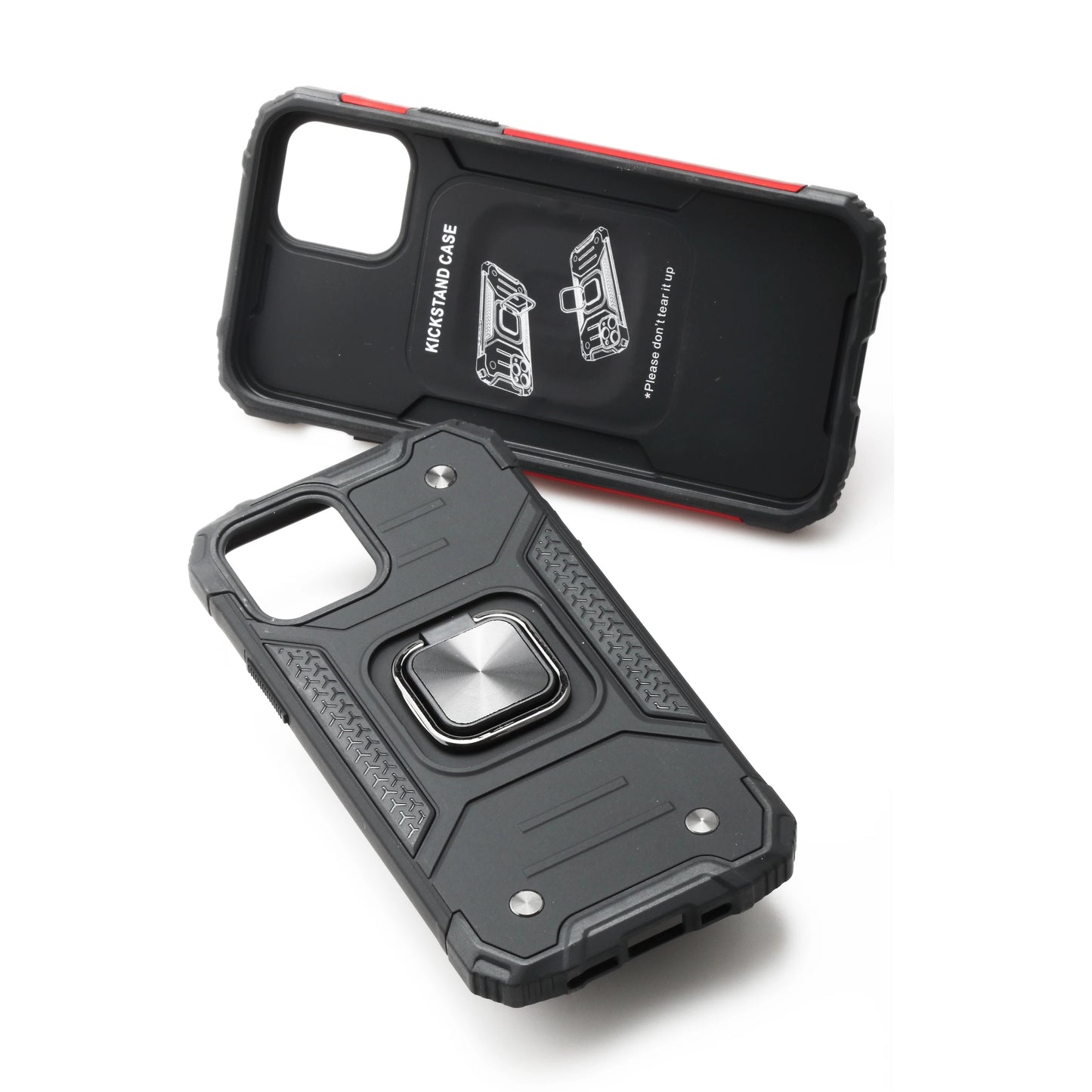iPhone 13 Pro 6.1 Tough Super Cuirass Back Case ( Grip & Magnet )