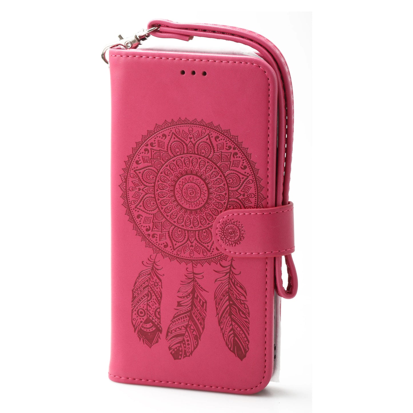 IPhone 11 Pro Max 6.5 Book Case Embossed Dreamcatcher