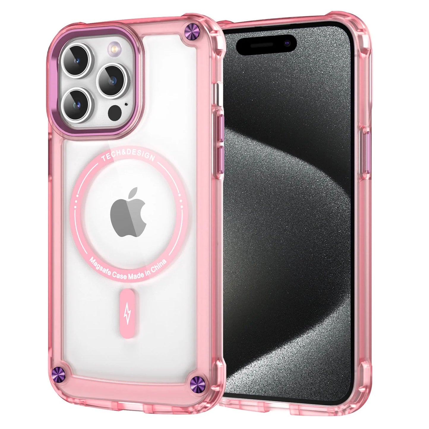 IPhone 16 Pro 6.3 Strong Transparent MagSafe Case