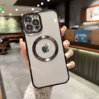 iPhone 14 Pro Max 6.7 Clear MagSafe Case With Lens Cover