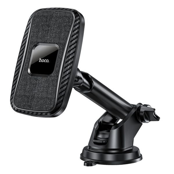 hoco. CA75 15W 2in1 Magnetic Car Wireless Charger - Black