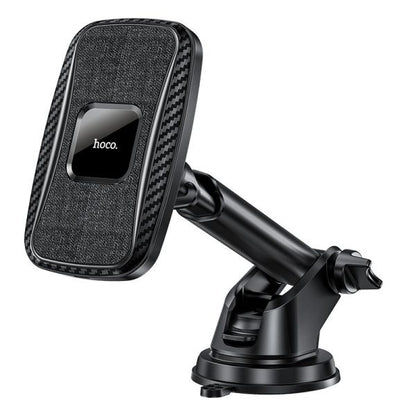 hoco. CA75 15W 2in1 Magnetic Car Wireless Charger - Black