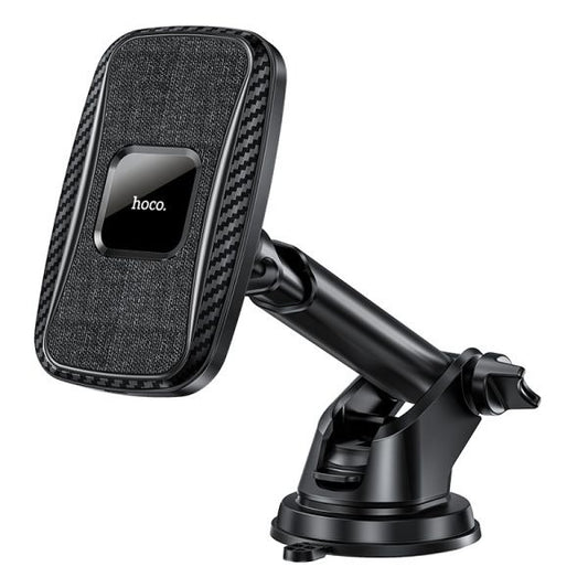 hoco. CA75 15W 2in1 Magnetic Car Wireless Charger - Black