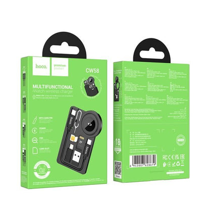 hoco. CW58 Multifunctional iWatch Wireless Charger - Black