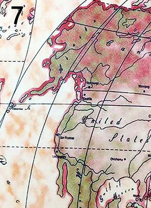 iPad Air 2 9.7 Book Case Rotating Pattern Printed