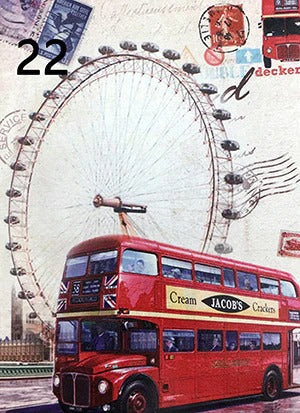 iPad Air 2 9.7 Book Case Rotating Pattern Printed